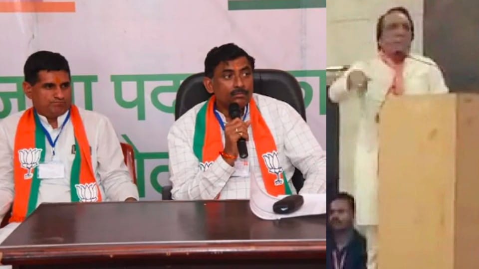 Rajgarh: BJP's minority leader's pain spilled in the meeting, said - I add 10, 25 run away
