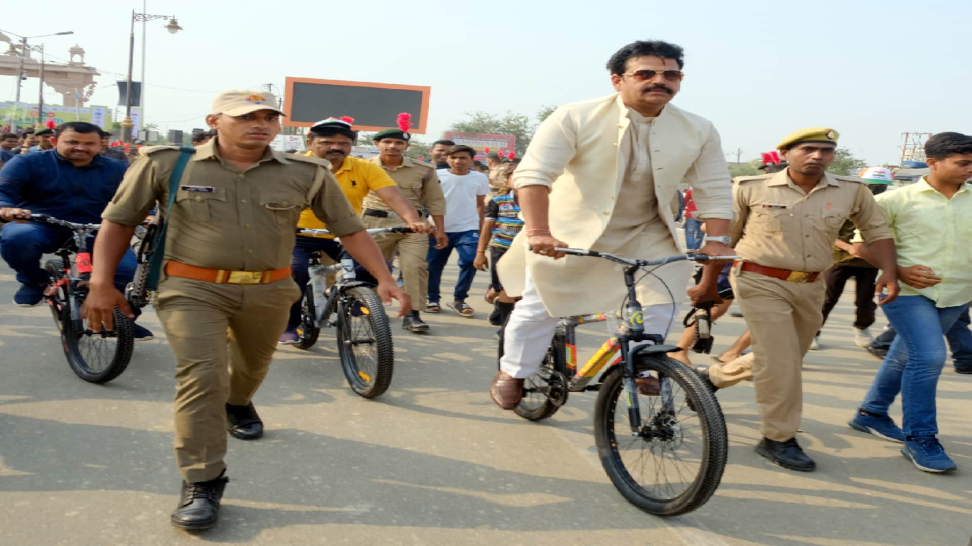 Utsav on banks of Ramgarhtal gorakhpur