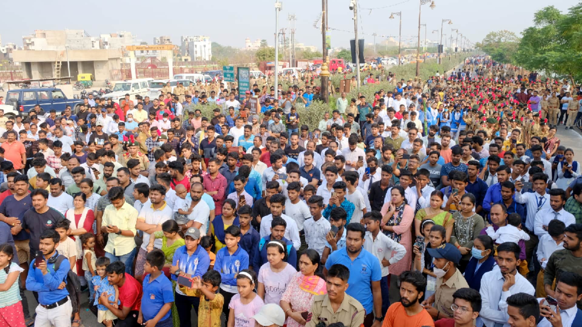 Utsav on banks of Ramgarhtal gorakhpur