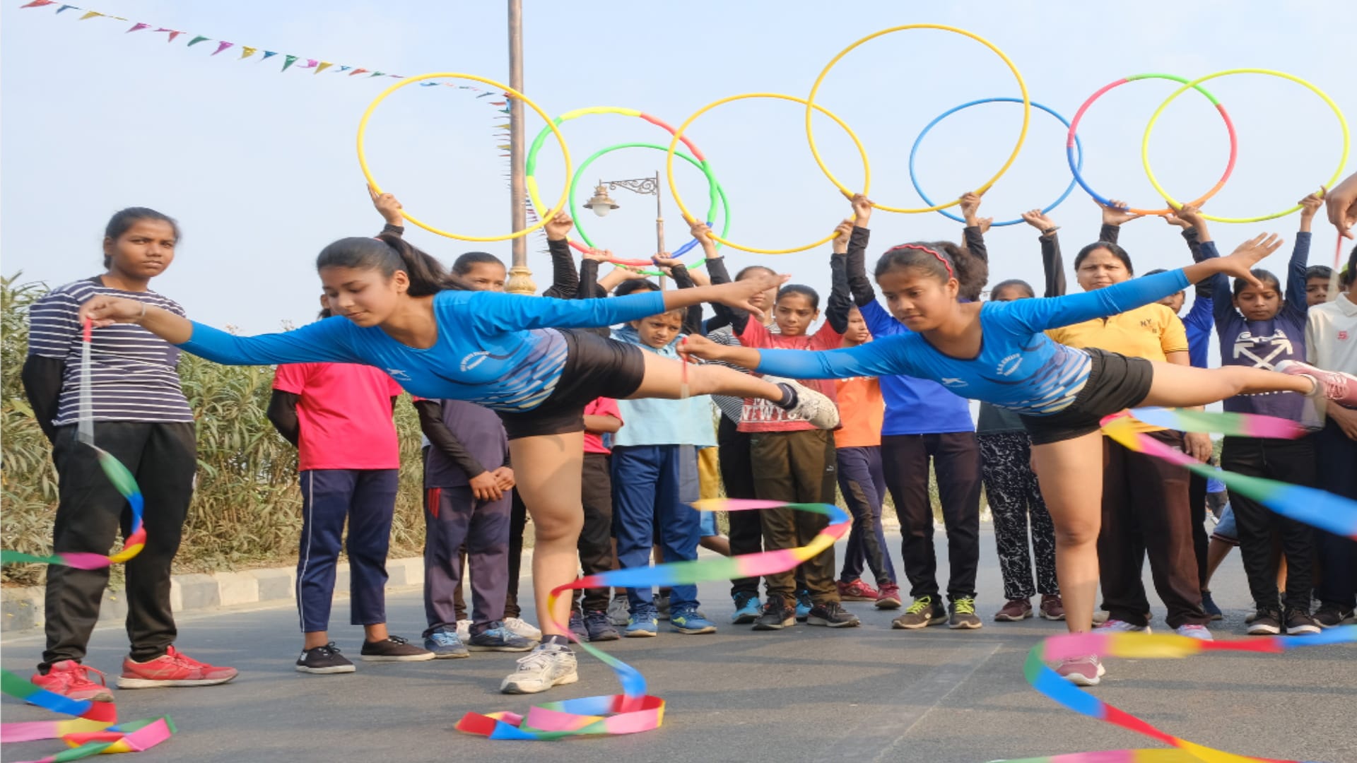 Utsav on banks of Ramgarhtal gorakhpur