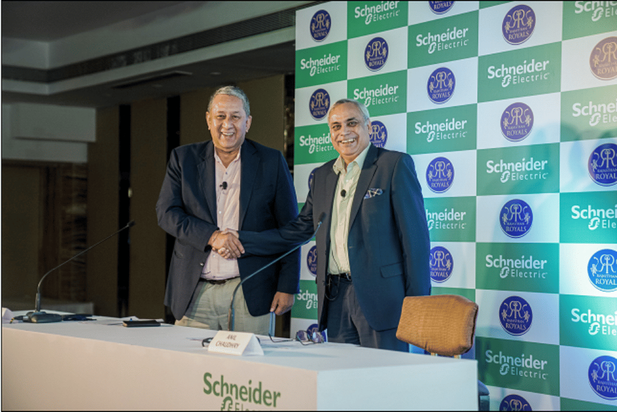 Rajasthan Royals and Schneider Electric to host the first carbon neutral cricket match of IPL 2022 season