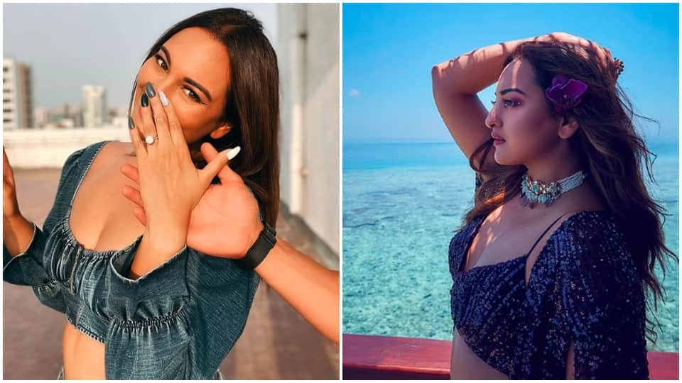 did sonakshi sinha get engage Shared pictures while flaunting the engagement ring