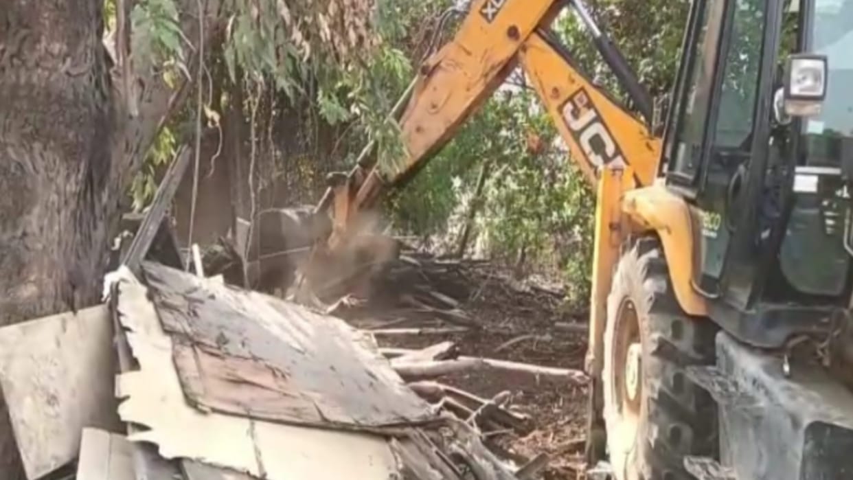 Encroachment on forest land 15 Mazar were broken religious places or house-shops uttarakhand government