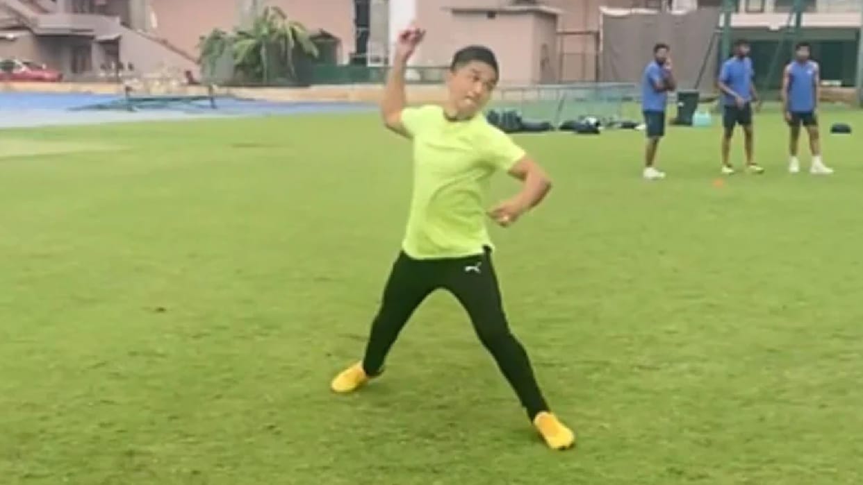 Sunil Chhetri Takes Part In A Fielding Drill At National Cricket Academy BCCI Shares Video