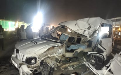 Road accident varanasi azamgarh highway One killed and six injured in three separate accidents