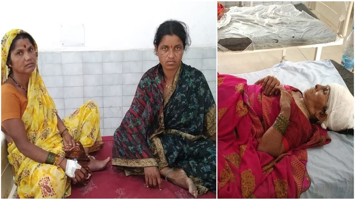 Accident in Mau Uncontrollable trailer rammed into a vehicle full of devotees, one dead, 10 injured