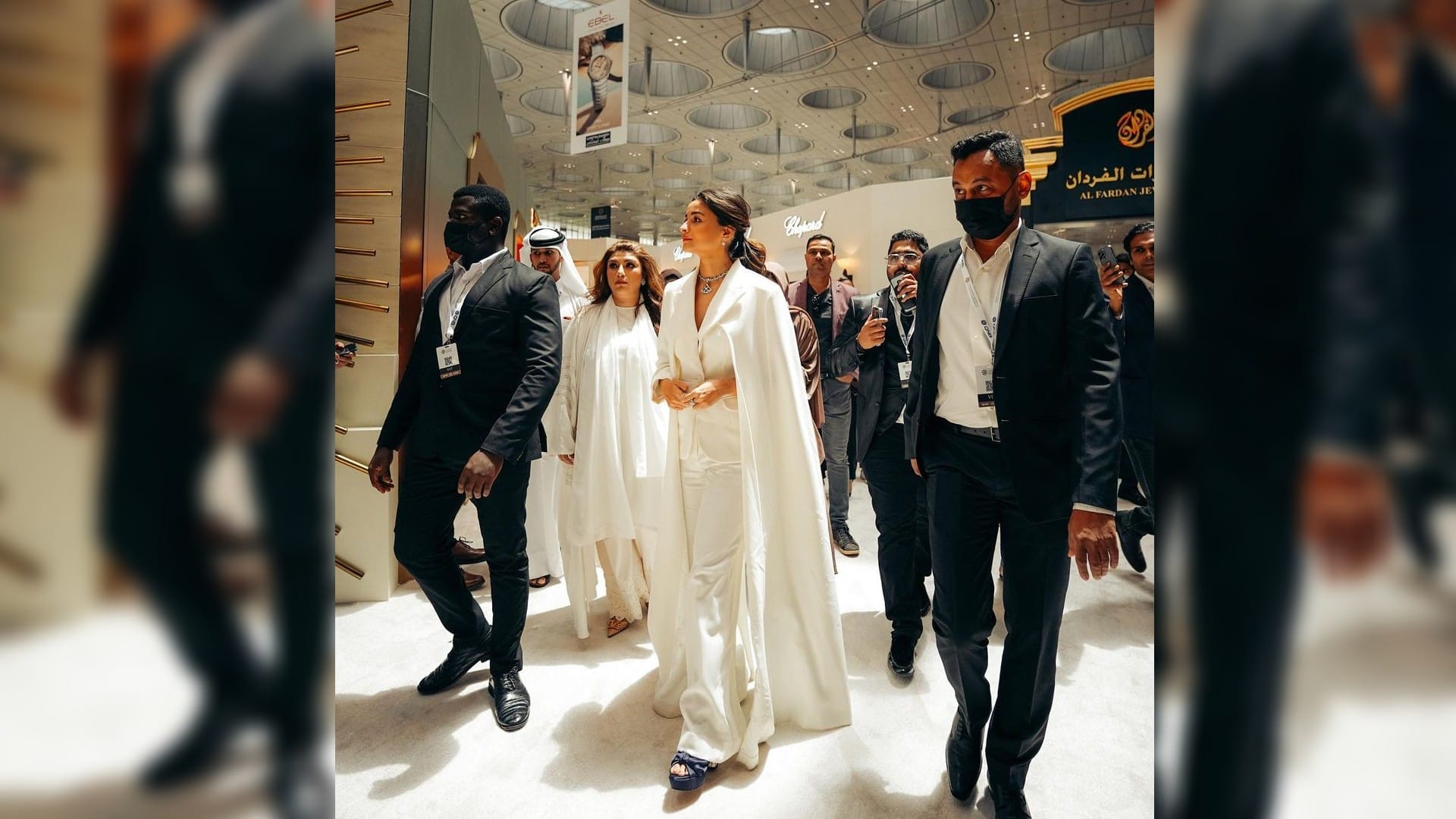 Alia Bhatt Inaugurates DJWE 2022 Jewelery Exhibition in Qatar Doha, actress says 'it's an honour'