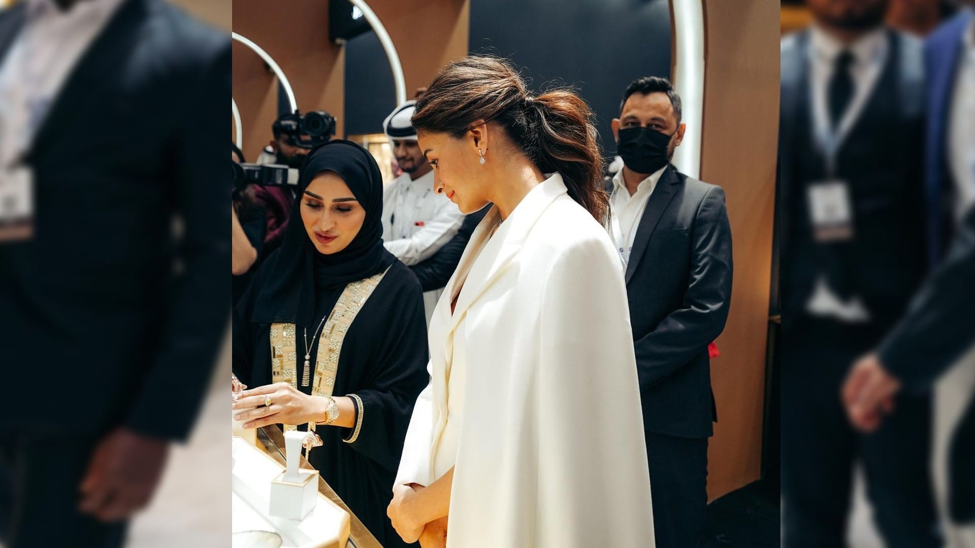 Alia Bhatt Inaugurates DJWE 2022 Jewelery Exhibition in Qatar Doha, actress says 'it's an honour'