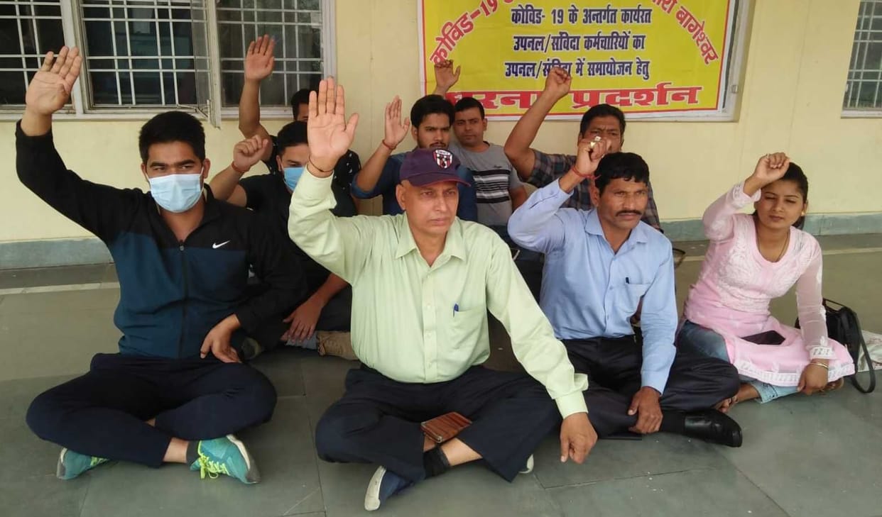 Protest over Service Extention