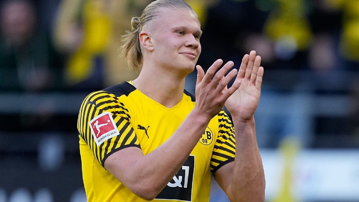 Manchester City sign Norway striker Erling Haaland from Borussia Dortmund English Premier League check Haaland salary