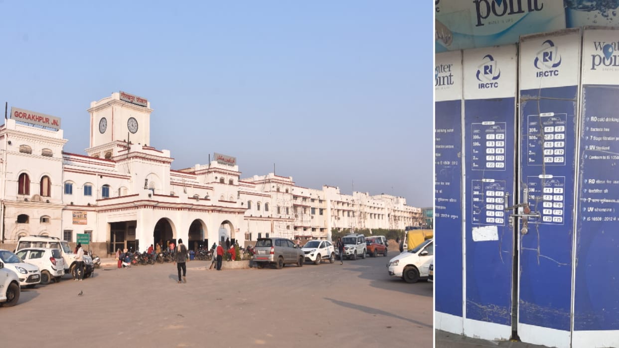 Water vending machines closed due to non-payment of license fee and electricity bill