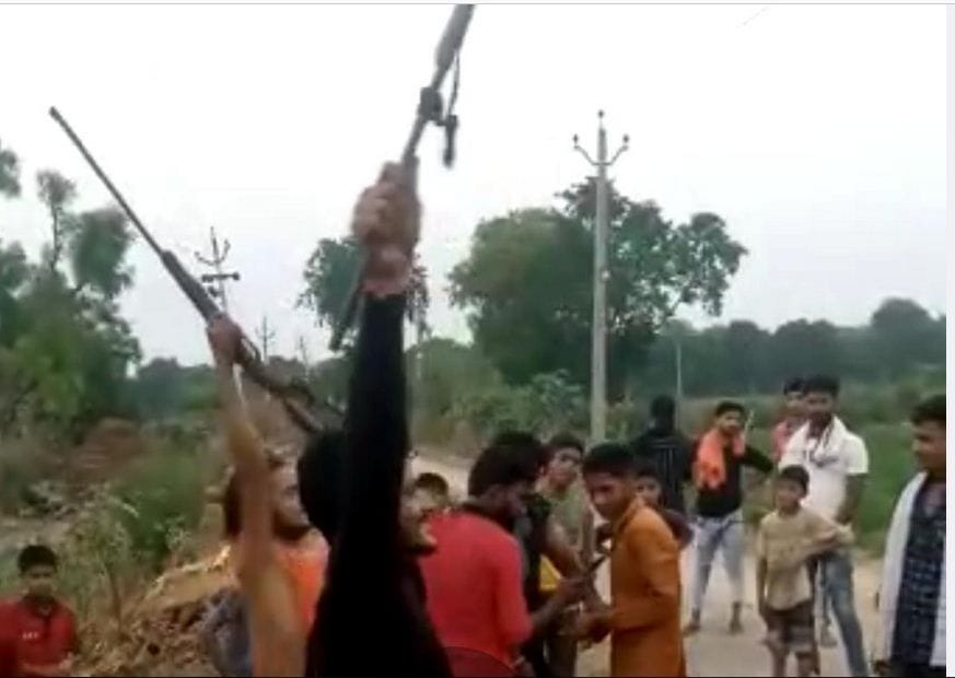 Young man broke teeth after making a video of Harsh firing