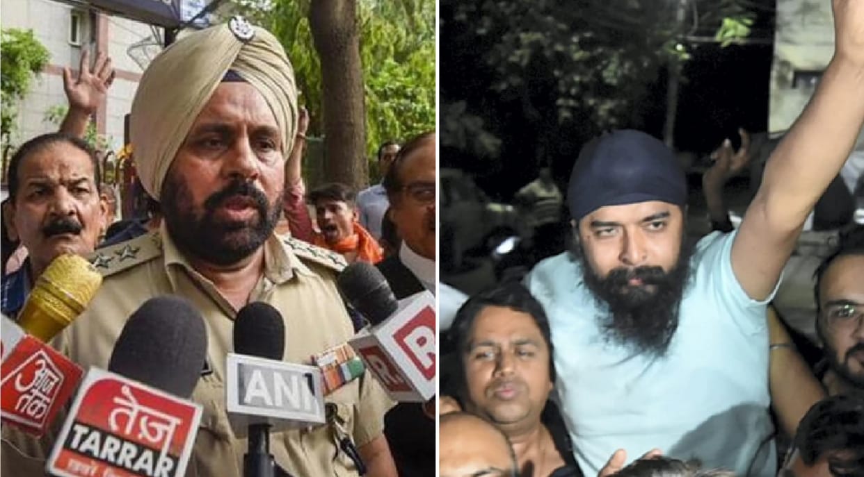 To save BJP leader Tajinder Pal Singh Bagga from the Punjab Police, the defense will tell the controversial history of DSP KS Sandhu to the court