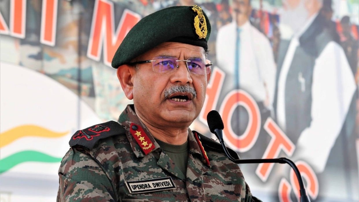 Lt Gen Upendra Dwivedi said  Some terrorists crossed loc are retired Pakistani soldier