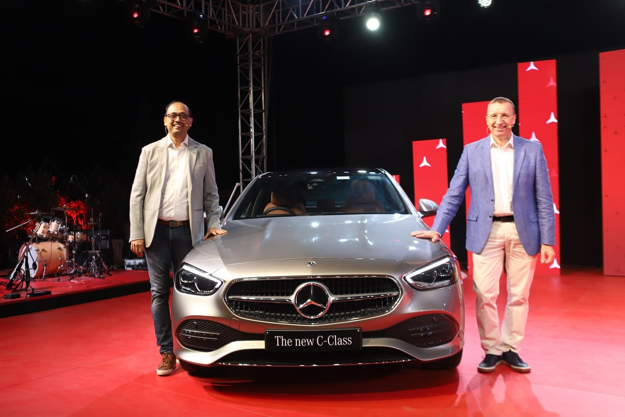Mercedes Benz C Class Launch in India 2022 Model News in Hindi mercedes benz c class 2022 model Know mercedes-benz c-class sedan price features interior  specifications