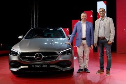 Mercedes Benz C Class Launch in India 2022 Model News in Hindi mercedes benz c class 2022 model Know mercedes-benz c-class sedan price features interior  specifications