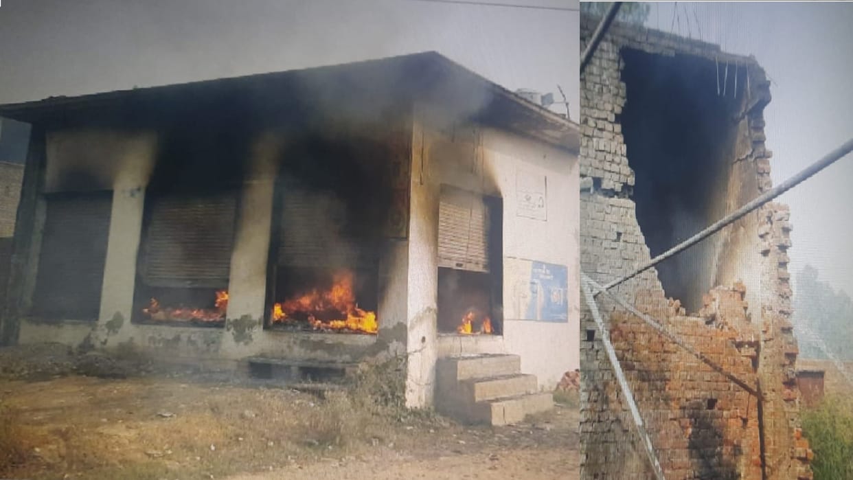 Bijnor News: Case registered against two brothers in case of factory fire