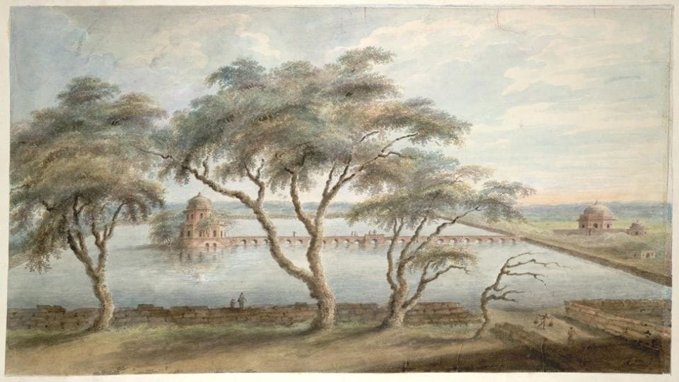 budiya ka taal monument will be developed by seeing two years old painting in Agra