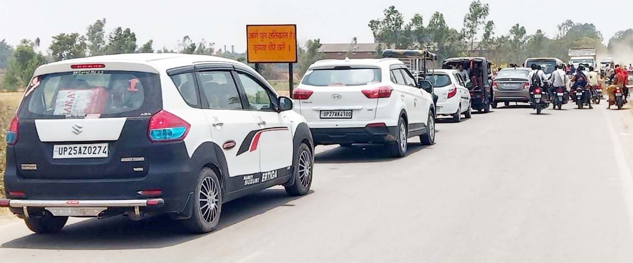 Buffalo bridge in Puwayan jammed, passersby upset