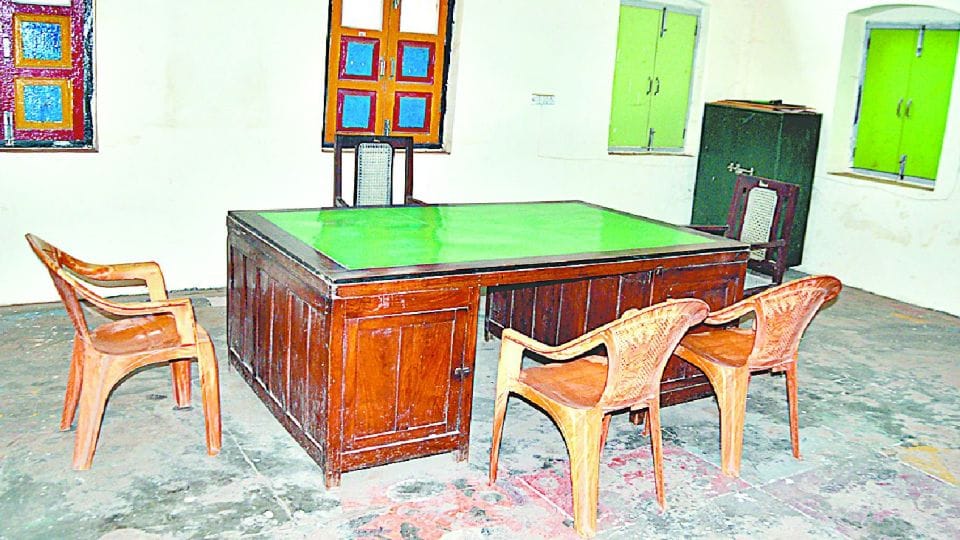 Basic Education Department open office in the government school in agra