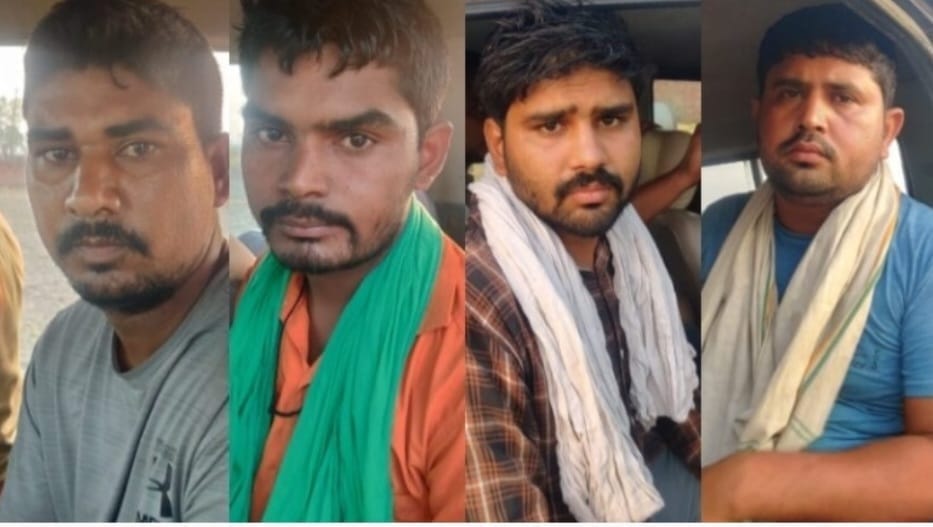 Fear of bulldozer, four miscreants surrendered