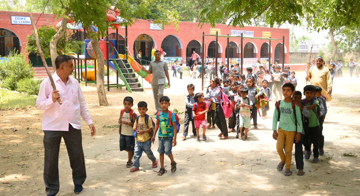 The fear of monkeys is so much that 21 children left school