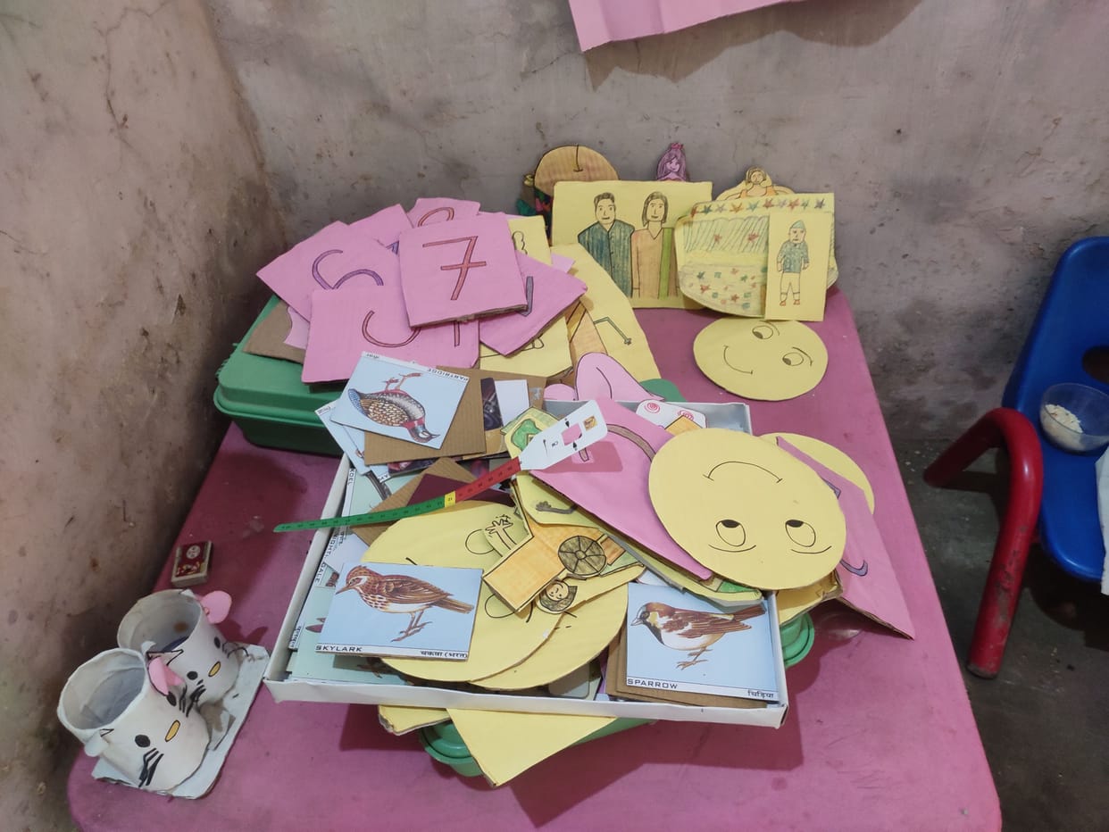 Anganwadi center becomes play way school, but facilities are the same