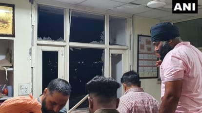 Blast outside intelligence office in Mohali of Punjab
