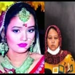 मृतका संतोषी (फाइल फोटो) और आरोपी मौसी व पति संतोष