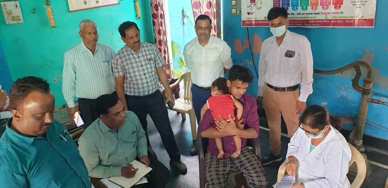 Lucknow team reached Baghpat to speed up vaccination