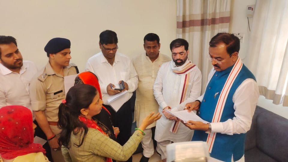 Deputy CM Keshav Prasad Maurya two-day visit to Firozabad