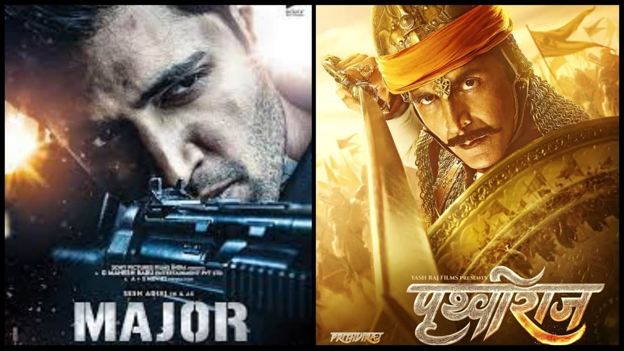 Box office gets ready for first face off of the year between Hindi and Telugu cinema with Prithviraj and Major
