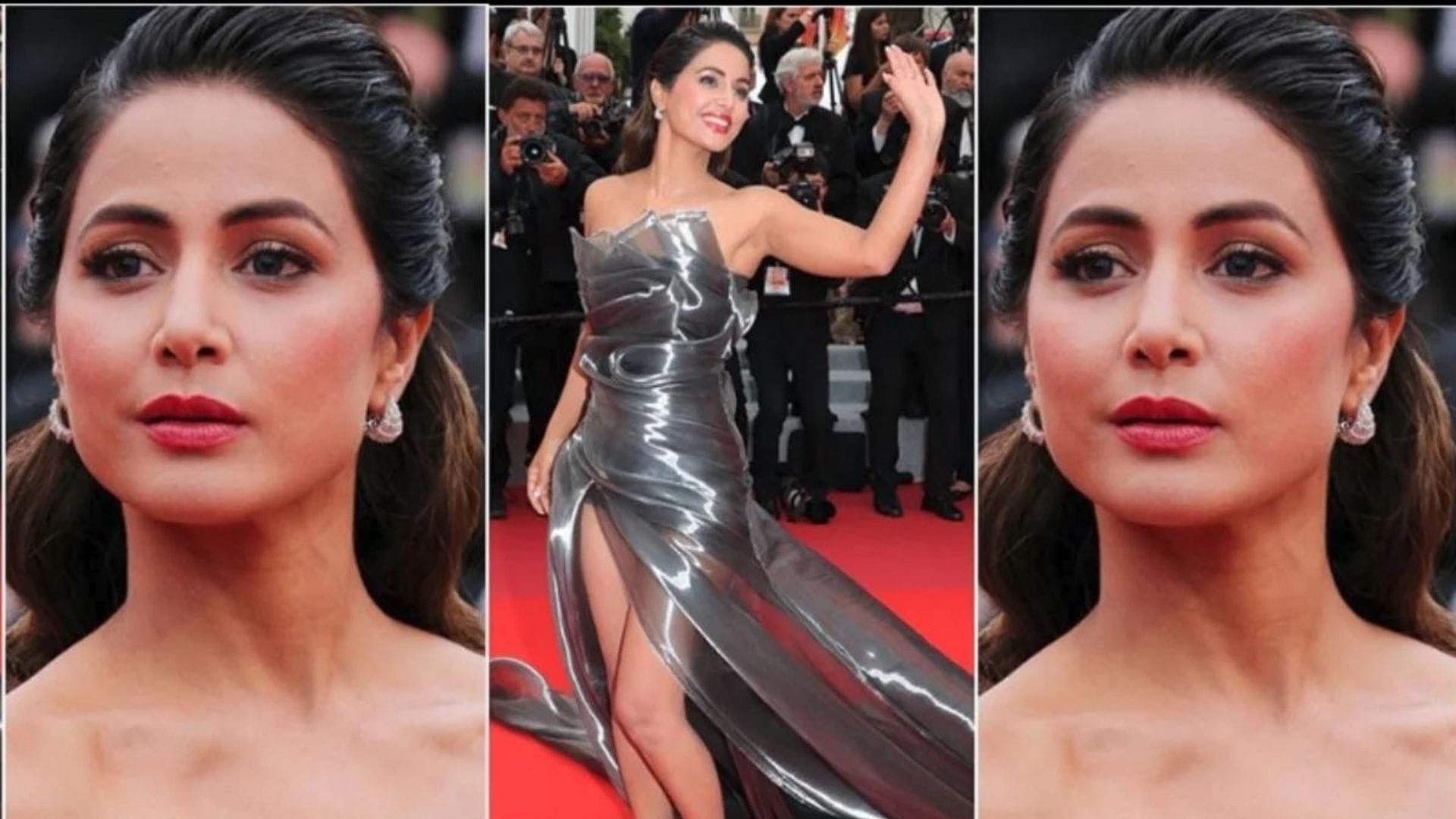 Cannes 2022: Hina Khan to walk the red carpet, See Photos of her 8 looks at Cannes Film Festival