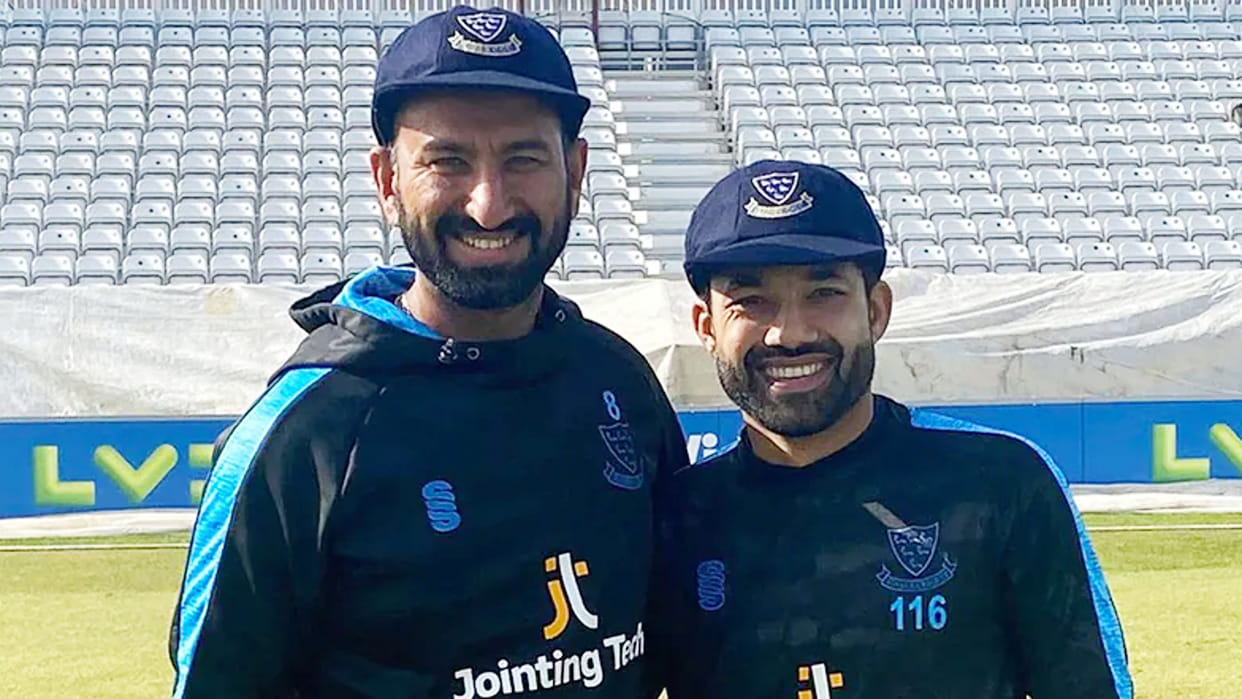 Mohammad Rizwan praises Cheteshwar Pujara, says- Want to have focus and concentration levels of Pujara; County Championship Sussex