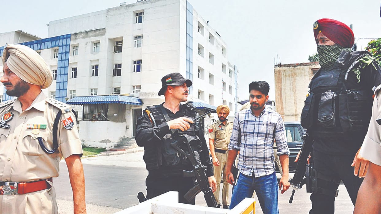 Tight security in Tricity after attack on Intelligence Headquarters of Punjab Police