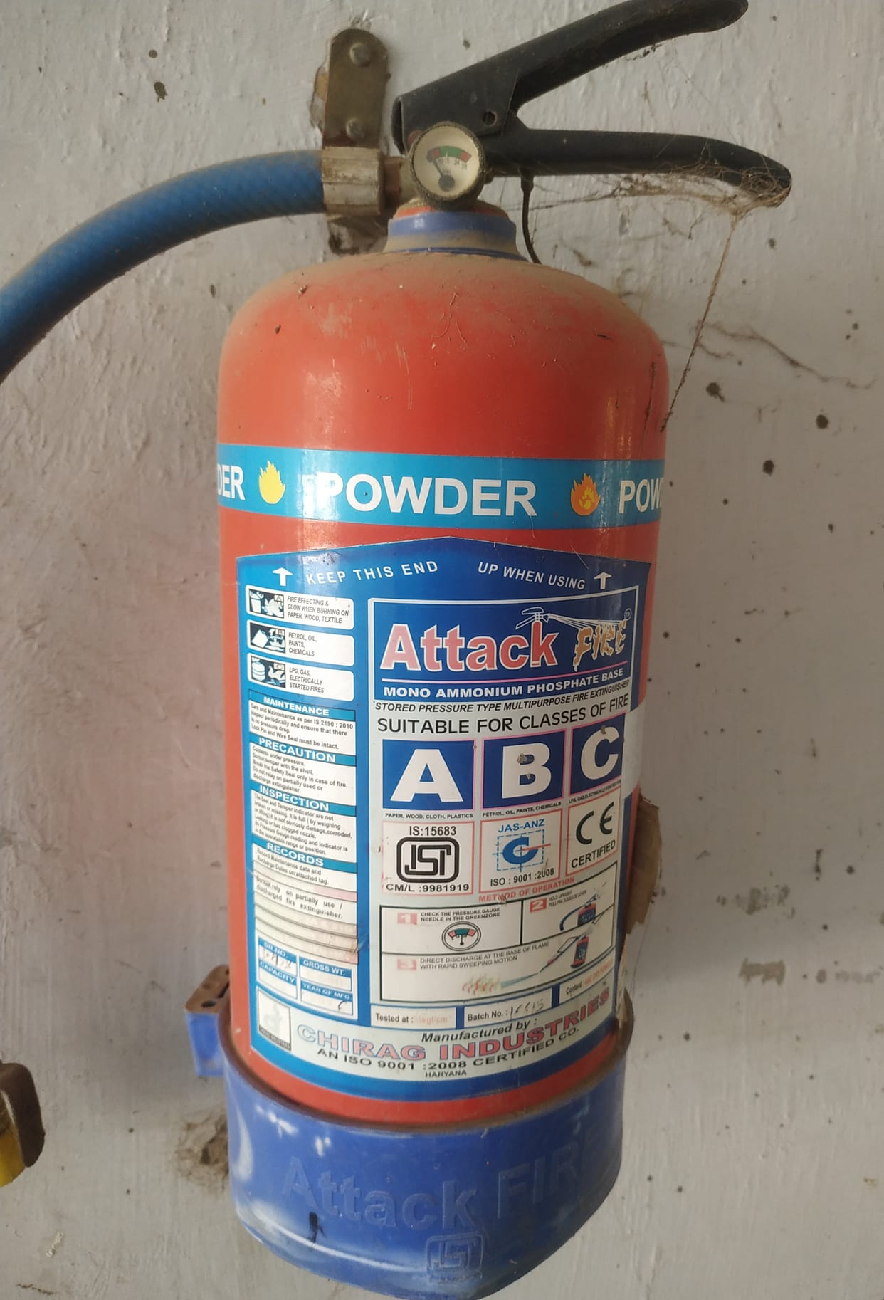 Fire extinguishers are gathering dust in many schools