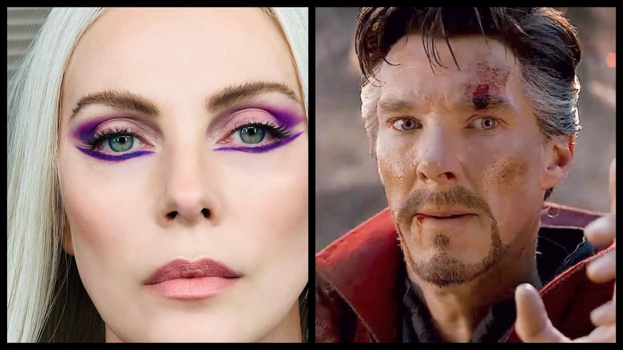 Marvel Doctor Strange Charlize Theron shares first look of her new MCU character clea from the film