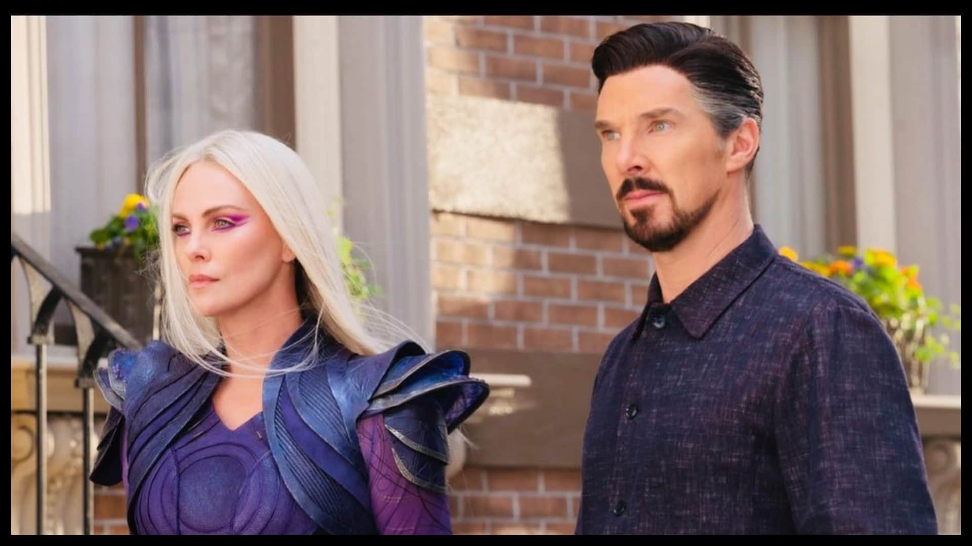 Marvel Doctor Strange Charlize Theron shares first look of her new MCU character clea from the film
