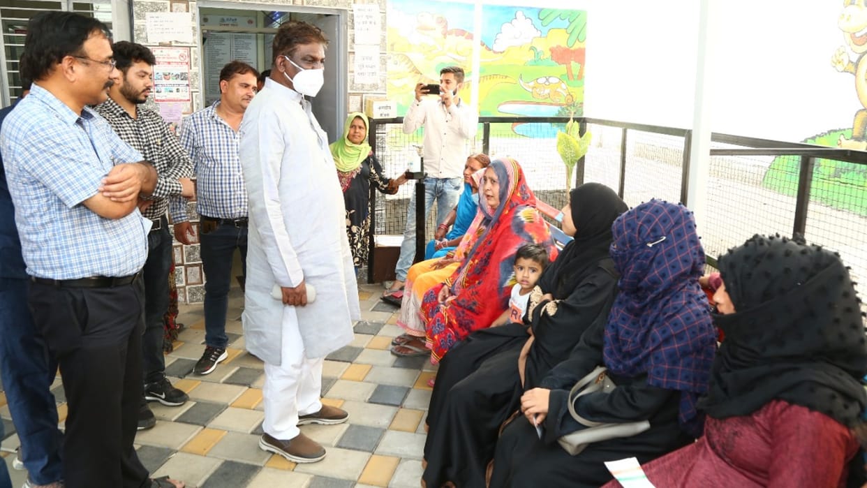 Inspection of Bhopal e-Sanjeevini Clinic: Minister said that half the disease is cured only by speaking well of the doctor-sister
