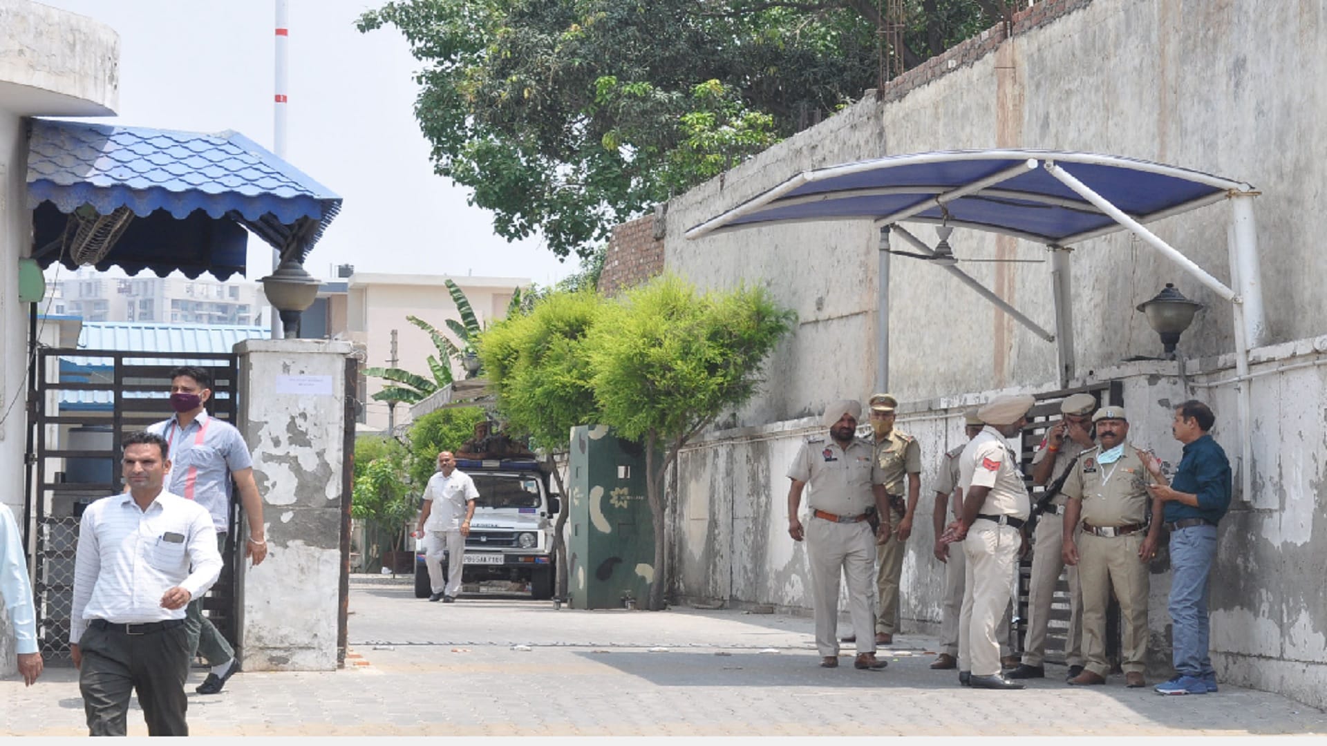Mohali Attack news The police could not even find the launcher that fell at a distance of 400 meters
