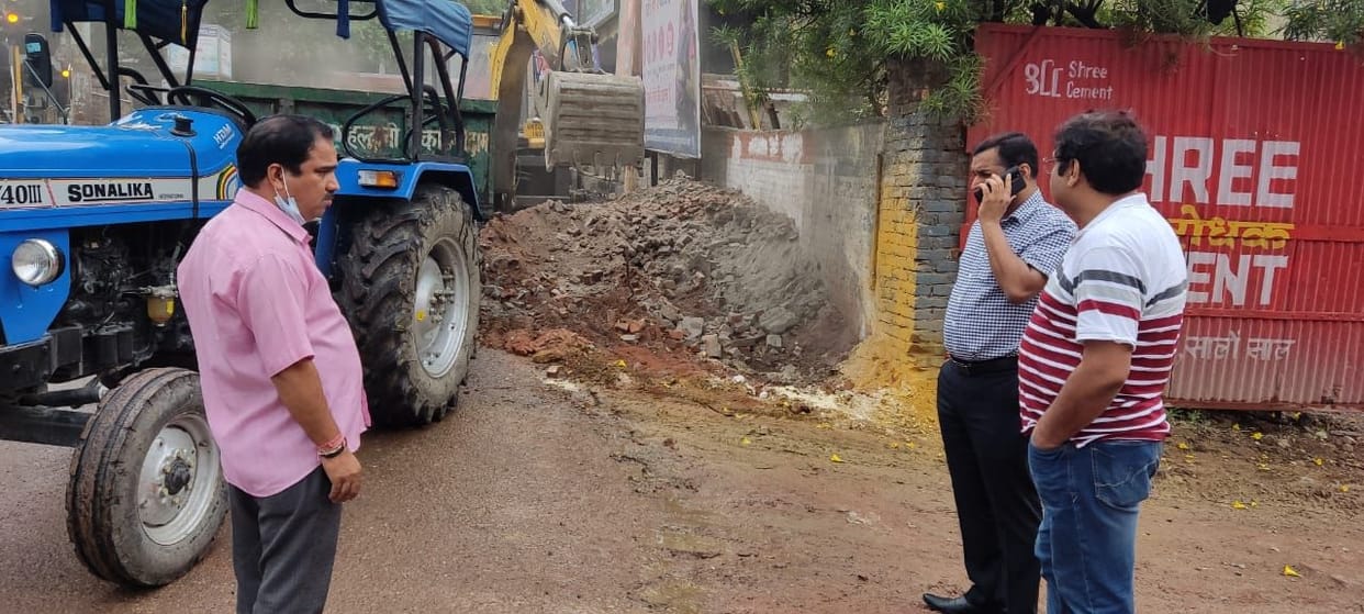 Five hundred fine for spreading dirt