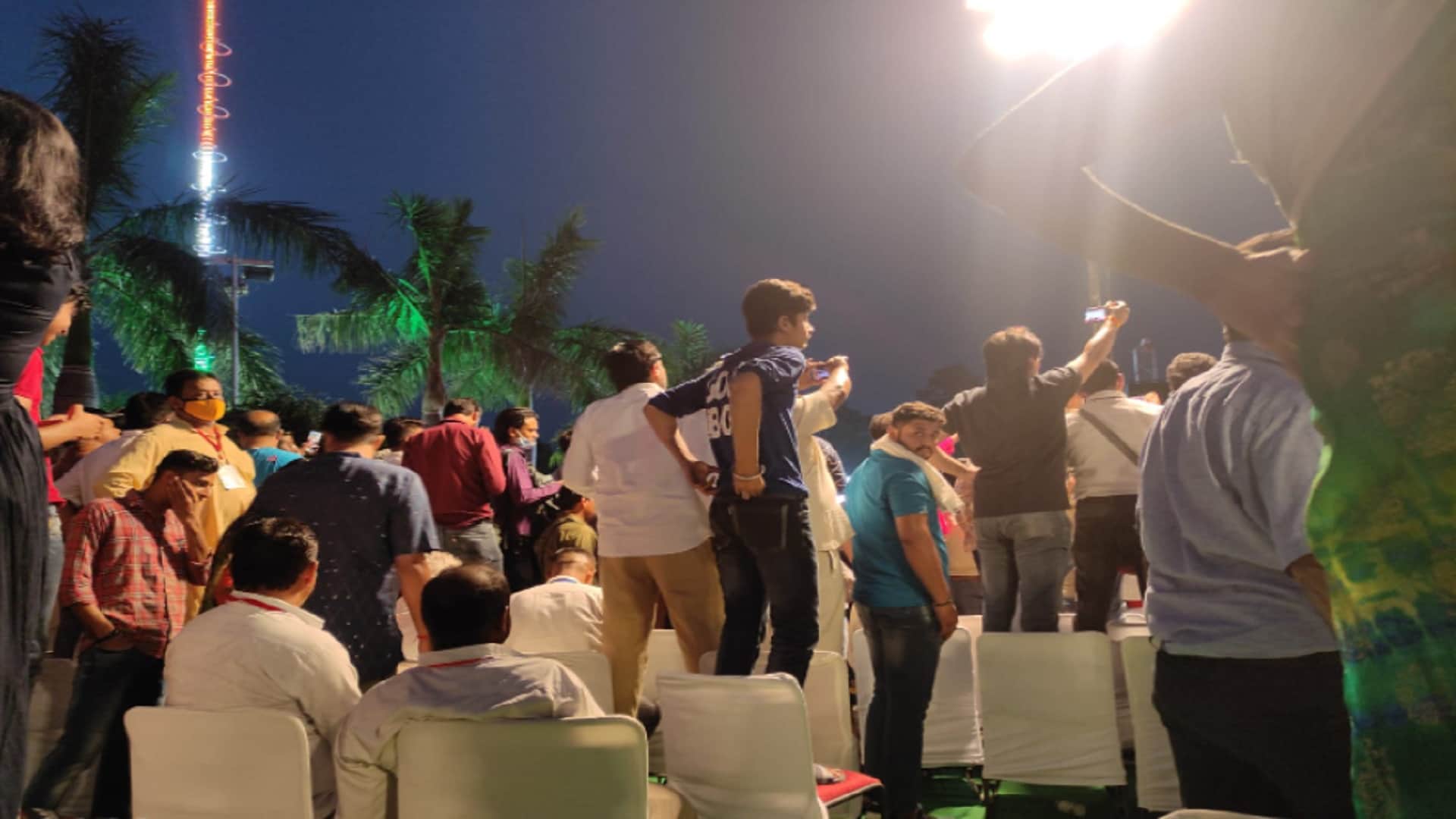 Amazing view: Vande Mataram was echoing everywhere, CM Yogi was surprised to see photos