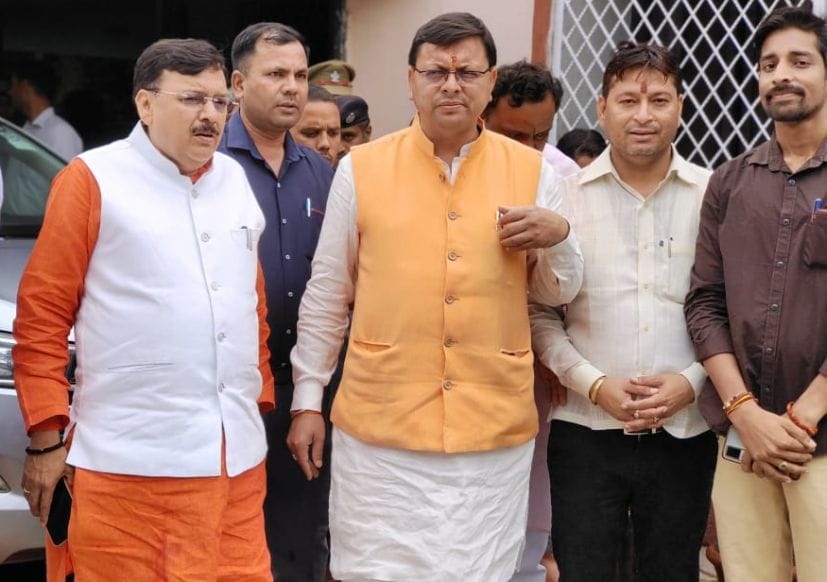 Weather stopped CM's path, chopper's emergency landing in Pantnagar