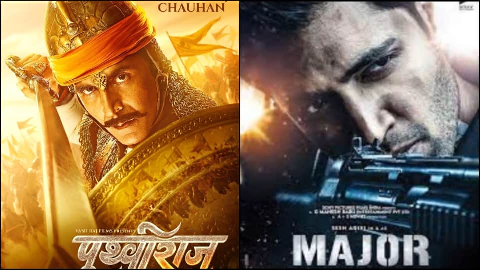 Biggest clast of biopics on box office in Prithviraj and Major Akshay Kumar Adivi Sesh Chandra Prakash Dwivedi