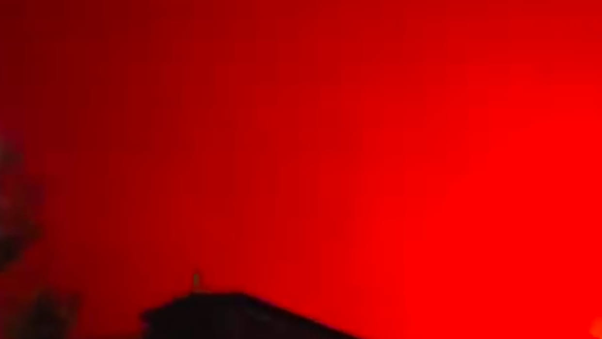 Red Sky in China China Skies Turn Blood Red Know What Caused Rare Phenomenon that Spooked Locals