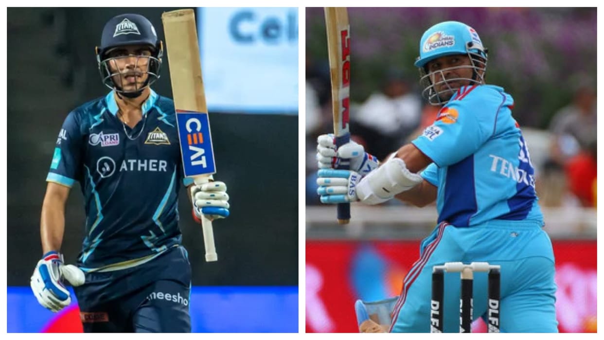 IPL 2022 LSG vs GT Shubman Gill equals Sachin Tendulkar unknown record Lucknow Super Giants vs Gujarat Titans