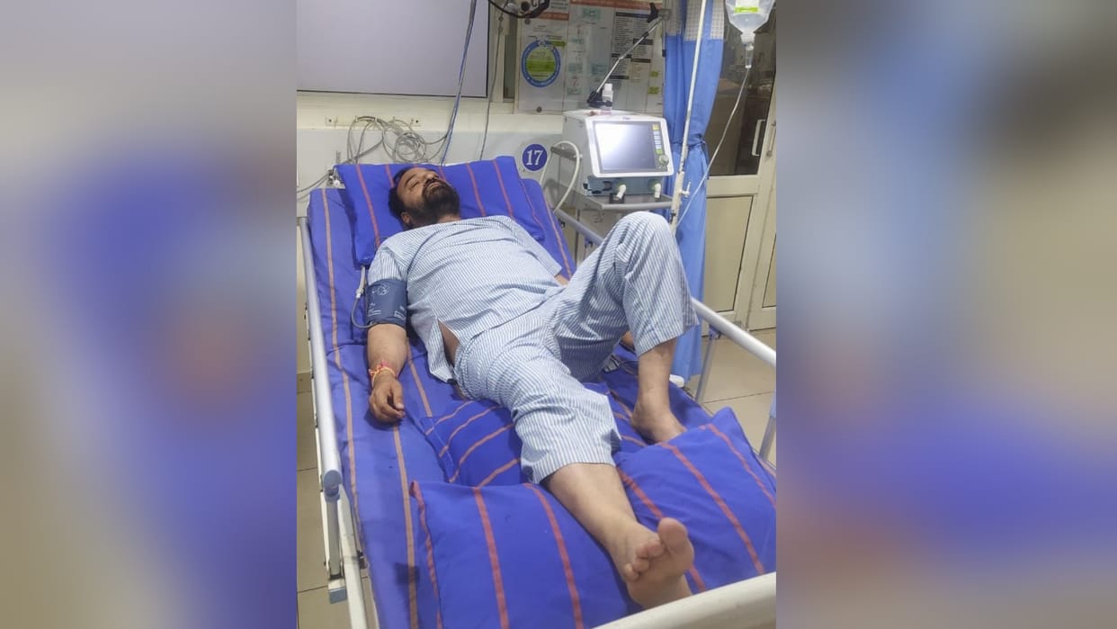 Congress MLA Sukhwinder Singh Kotli injured in road accident jalandhar