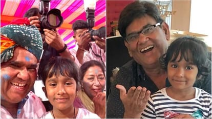 सतीश कौशिक बेटी और पत्नी के साथ