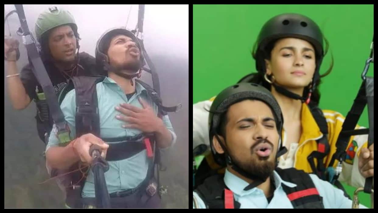 Alia Bhatt features in advertisement with viral meme guy land kara de for a chocolate brand