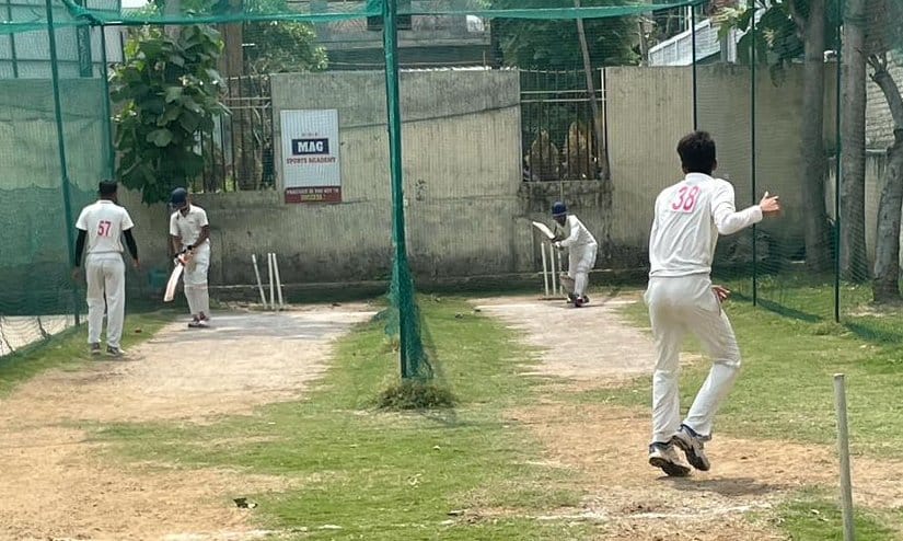 Under-19 players shed sweat in trials